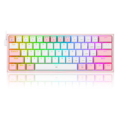 Redragon K616 RGB - Pink White